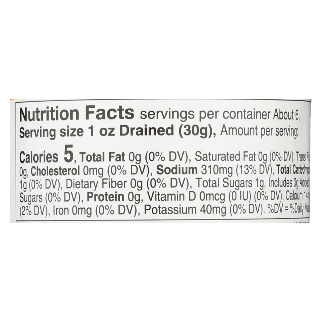 Rio Luna Organic Nacho Sliced Jalapenos - Case Of 12 - 12 Oz - Maras Green