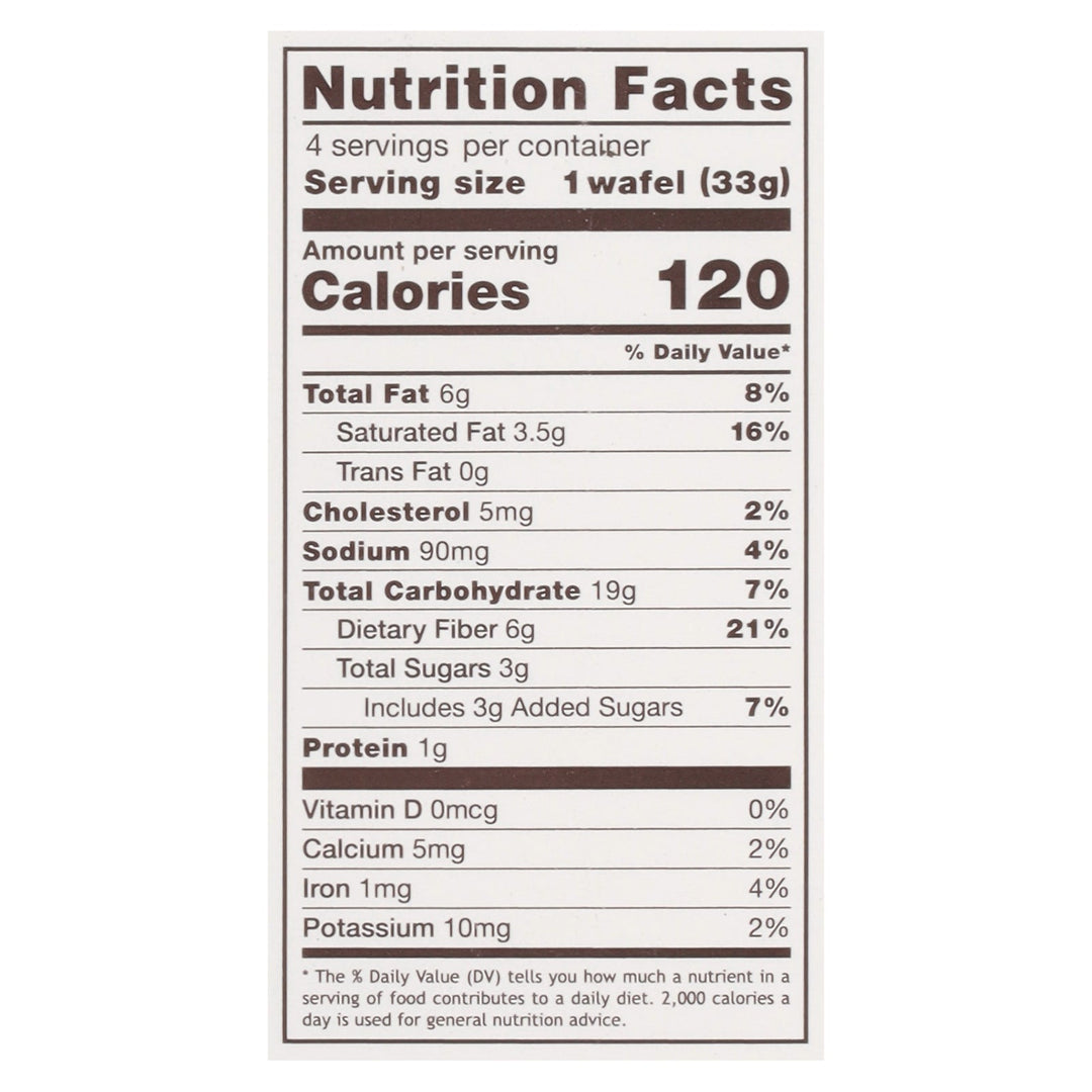 Rip Vanilla Wafels - Wafel Dtch Caramel Vanilla 4pk - Case Of 12 - 4.64 Oz - Maras Green