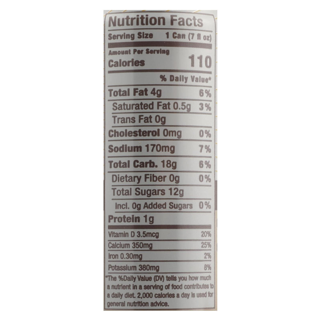 Rise Brewing Co. Nitro Cold Brew Coffee, Oat Milk Latte - Case Of 12 - 7 Fz - Maras Green