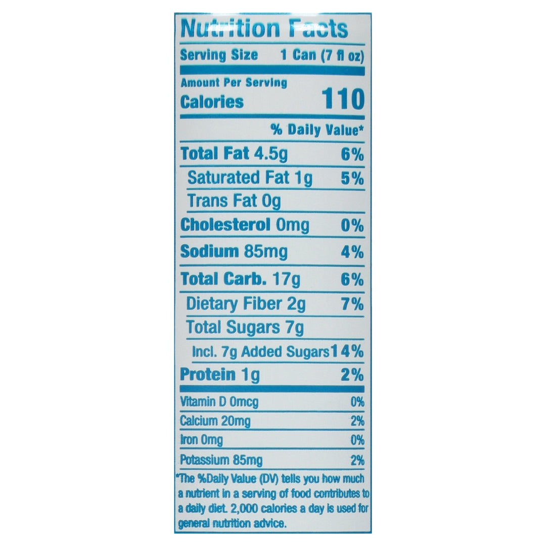 Rise Brewing Company - Cold Brew Organic Oatmilk Vanilla Light - Case Of 12 - 7 Fluid Ounces - Maras Green