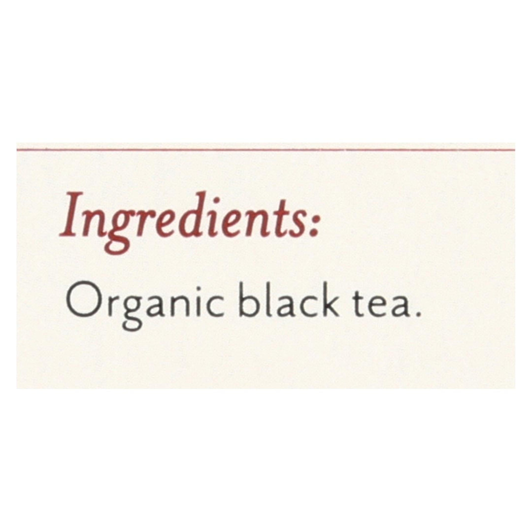 Rishi Organic Tea - English Breakfast - Case Of 6 - 15 Bags - Maras Green