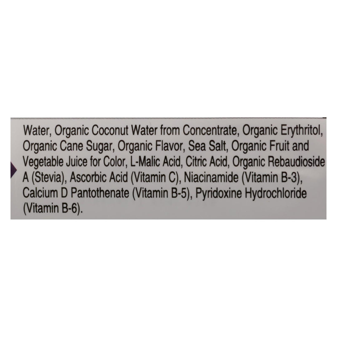 Roar Organic - Water Blueberry Acai - Case Of 12 - 18 Fz - Maras Green