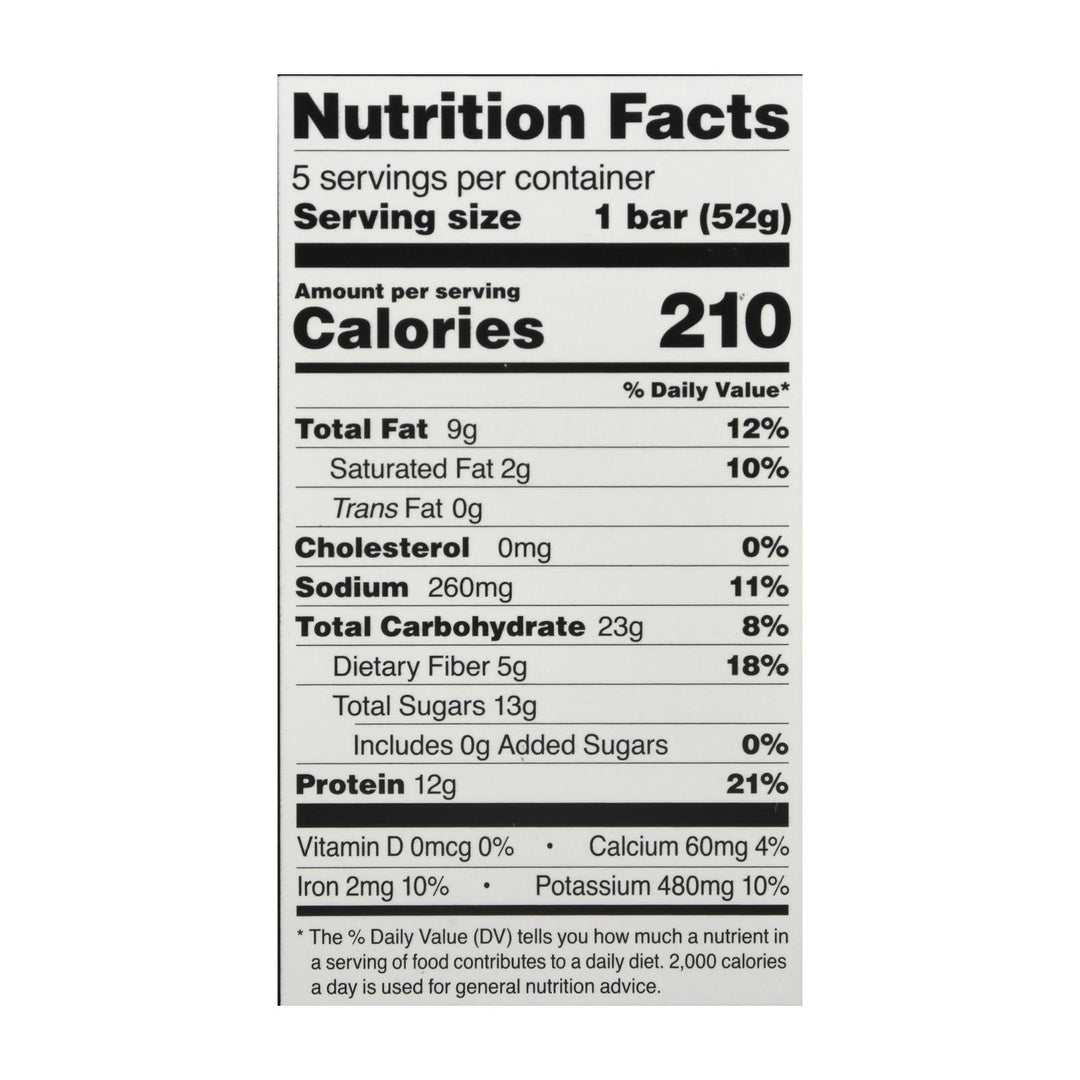 Rxbar - Protein Bar Chocolate Sea Salt - Case Of 6 - 5/1.83oz - Maras Green
