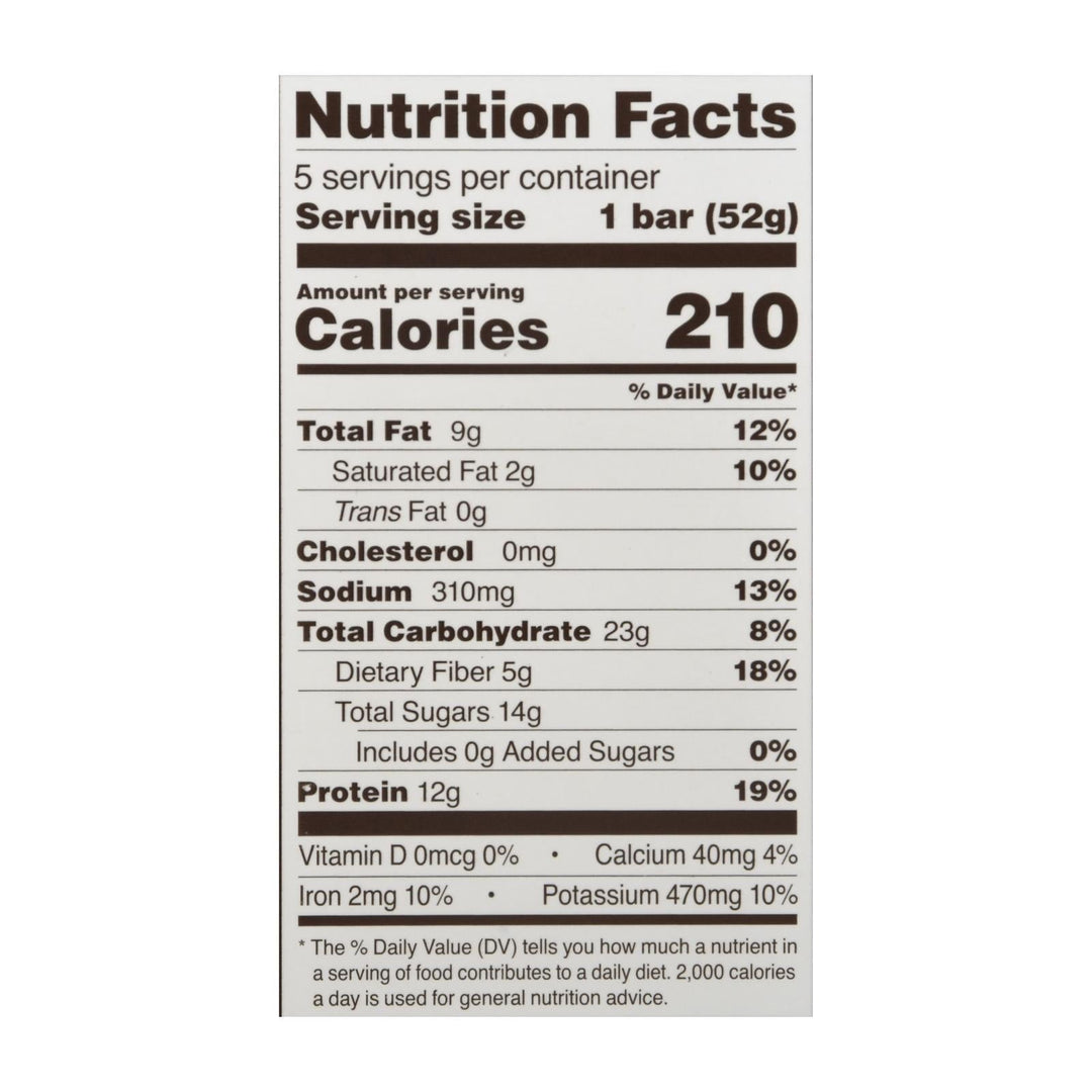 Rxbar - Protein Bar Peanut Butter Chocolate - Case Of 6 - 5/1.83oz - Maras Green