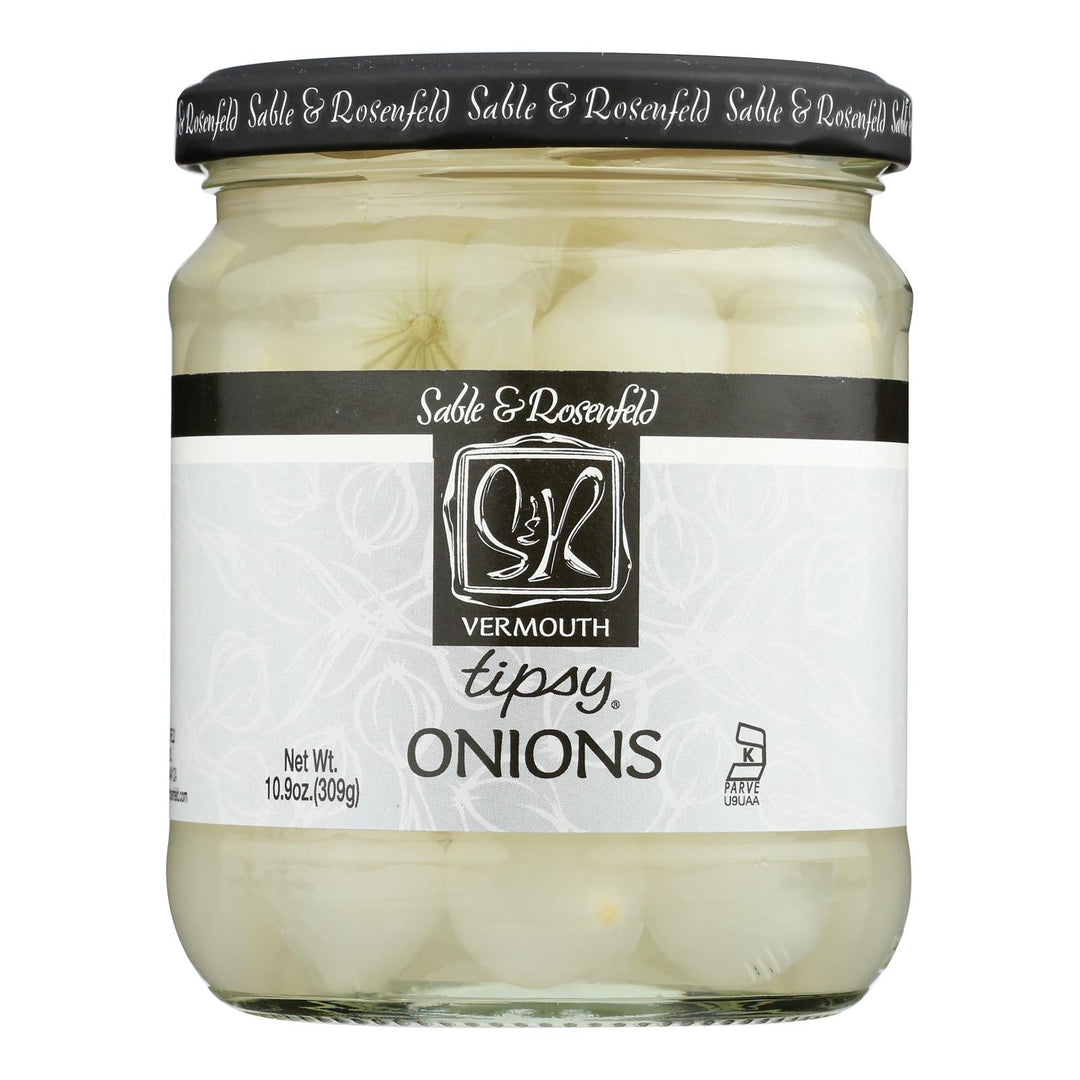 Sable And Rosenfeld Vermouth Tipsy - Onions - Case Of 6 - 10.9 Oz. - Maras Green