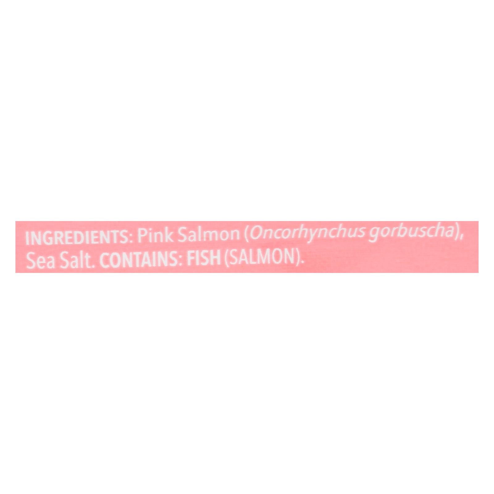Safe Catch - Salmon Pink Wild Alaskan - Case Of 12 - 3 Oz - Maras Green