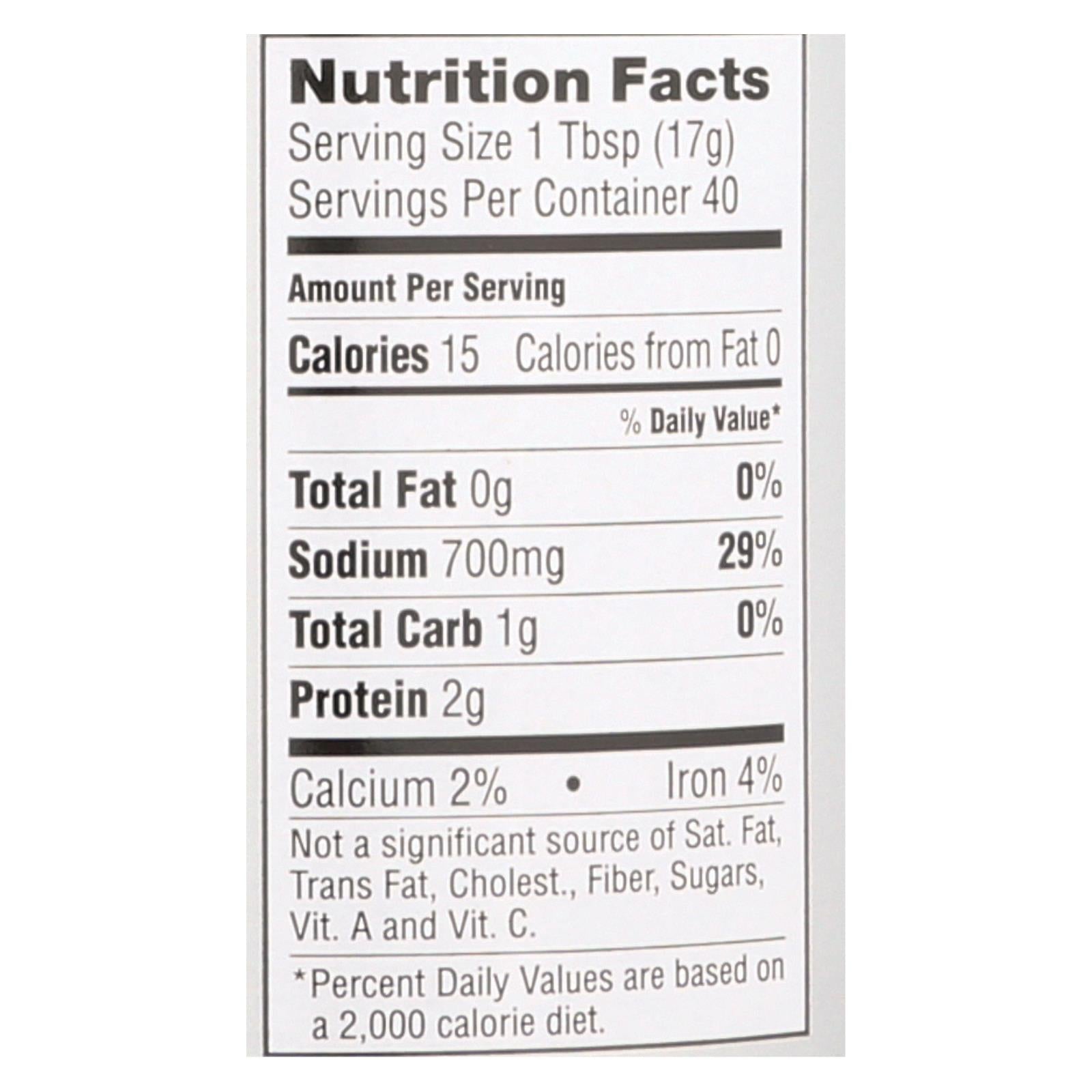 San - J Tamari Soy Sauce - Case Of 6 - 20 Fl Oz. - Maras Green