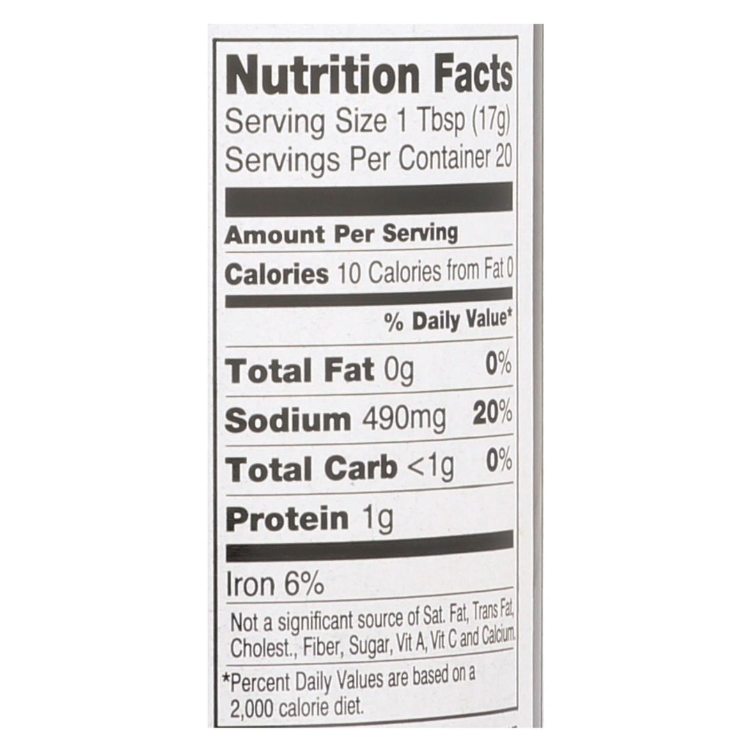 San - J Tamari Soy Sauce - Lite - Case Of 6 - 10 Fl Oz. - Maras Green