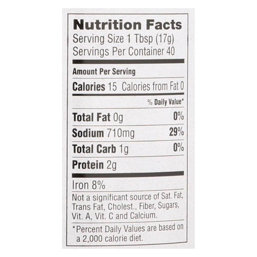 San - J Tamari Soy Sauce - Reduced Sodium - Case Of 6 - 20 Fl Oz. - Maras Green