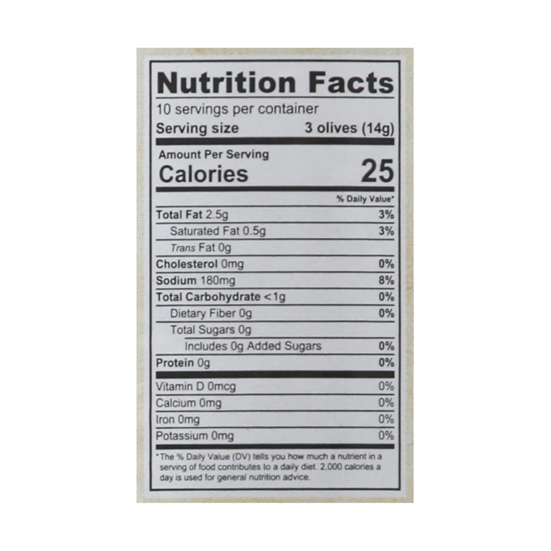 Santa Barbara Bars Santa Barbara Olive Co. Anchovy Stuffed Olives - Case Of 6 - 5 Oz - Maras Green