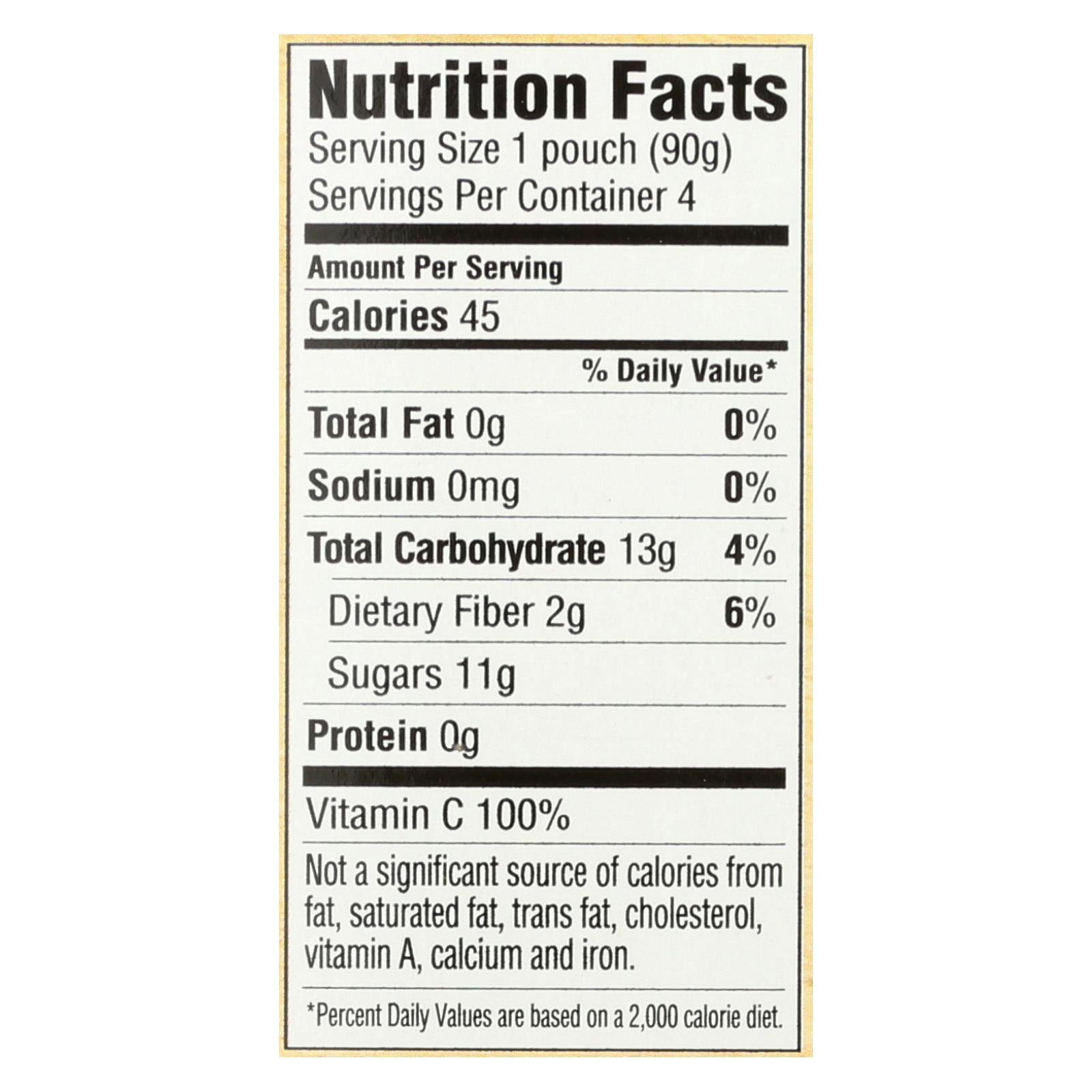 Santa Cruz Organic Apple Sauce - Strawberry - Case Of 6 - 3.2 Oz. - Maras Green