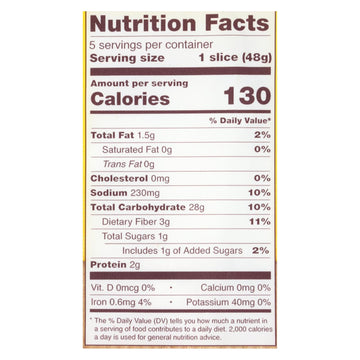 Schar Bread - Deli Style - Case Of 5 - 8.5 Oz - Maras Green