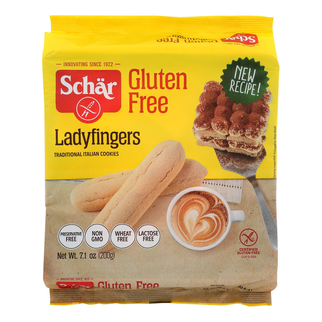 Schar - Cookies Ladyfingers Gluten Free - Case Of 6 - 7.1 Oz - Maras Green