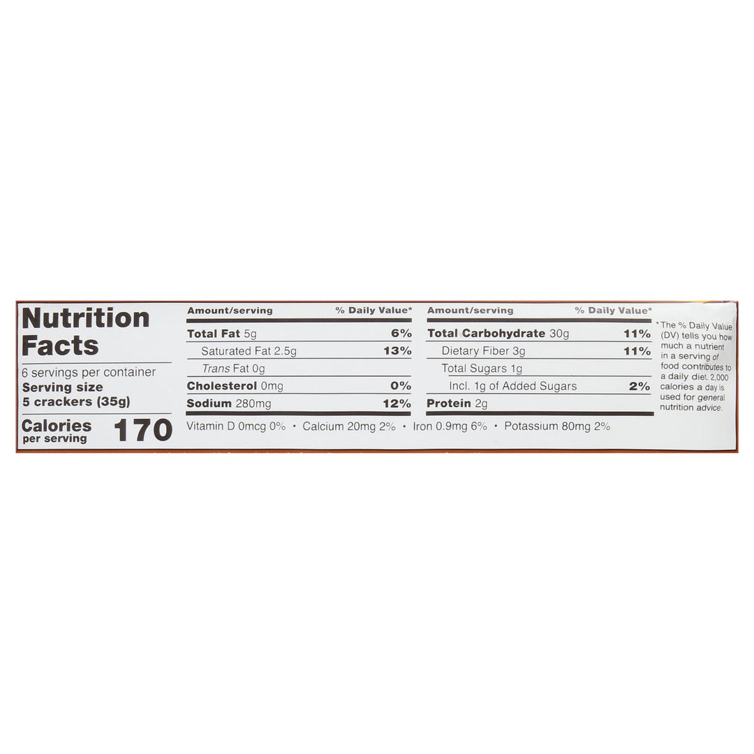 Schar - Crackers Multigrn Table - Case Of 5 - 7.4 Oz - Maras Green