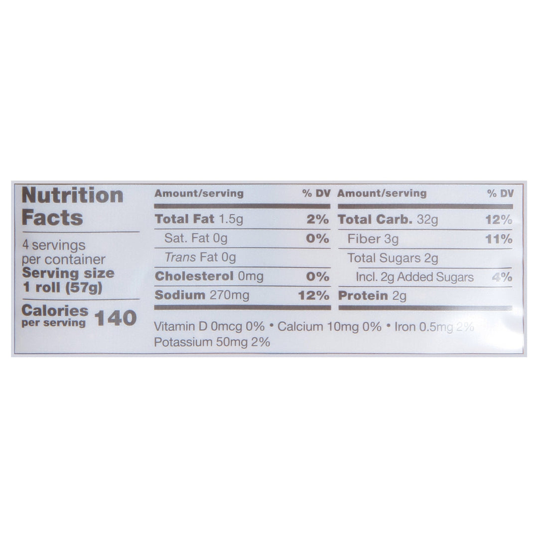 Schar - Rolls Hot Dog Gluten Free - Case Of 4 - 8 Oz - Maras Green