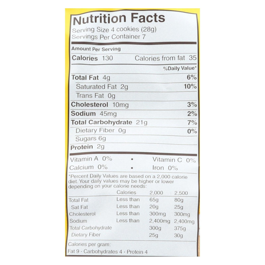 Schar Shortbread Cookies Gluten Free - Case Of 12 - 7 Oz. - Maras Green