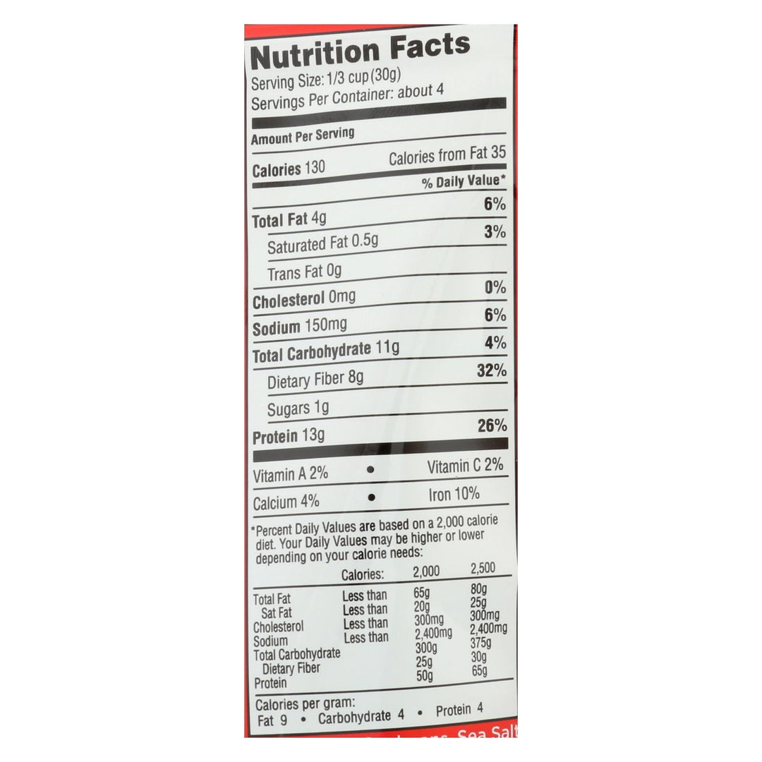 Seapoint Farms Dry Roasted Edamame - Sea Salt - Case Of 12 - 4 Oz. - Maras Green