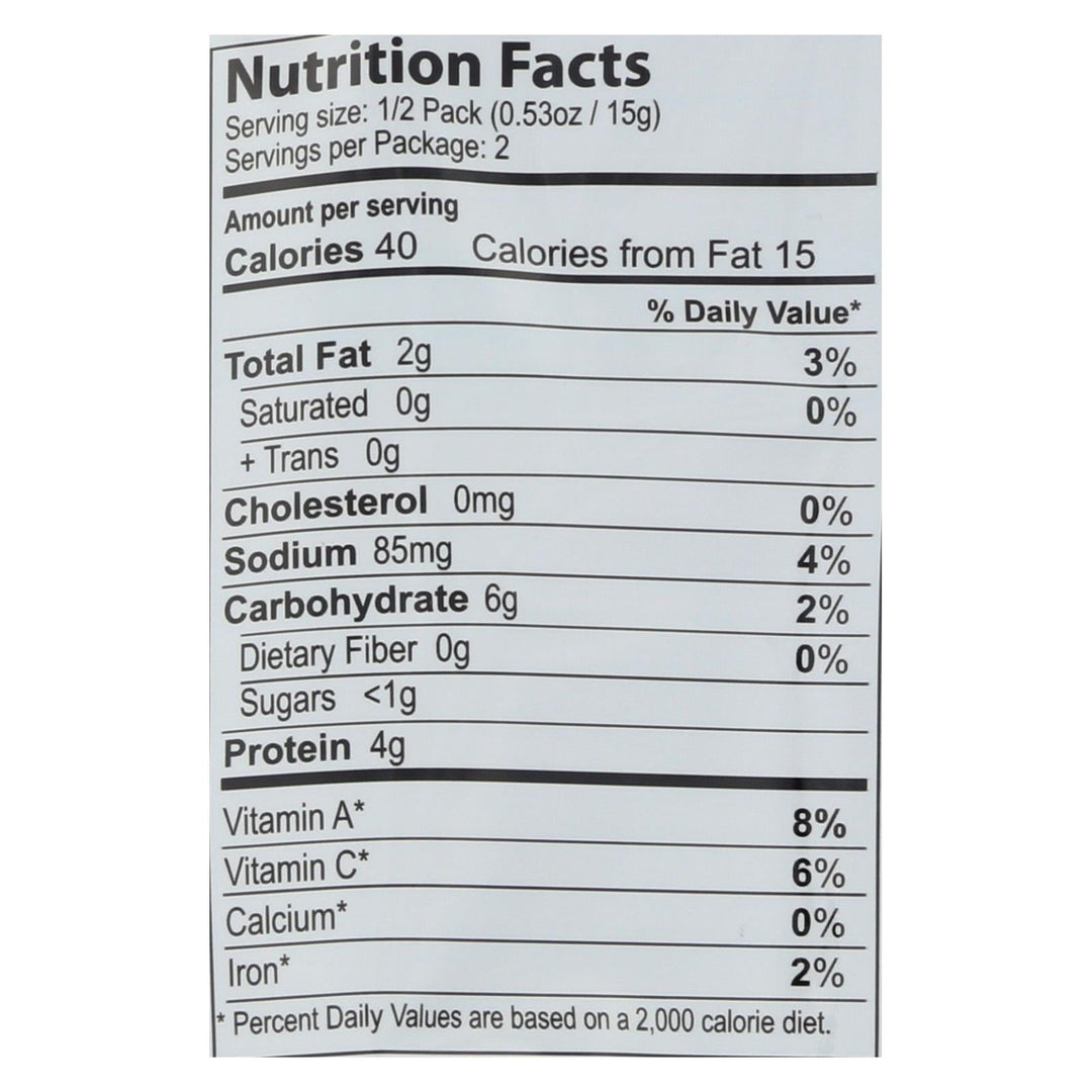 Seasnax Chomperz Crunchy Seaweed Chips - Original - Case Of 8 - 1 Oz. - Maras Green