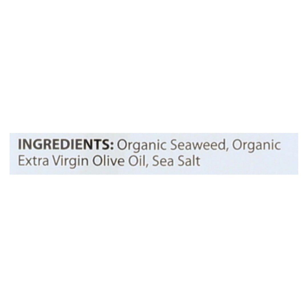 Seasnax Organic Premium Roasted Seaweed Snack - Original - Case Of 16 - 0.54 Oz. - Maras Green