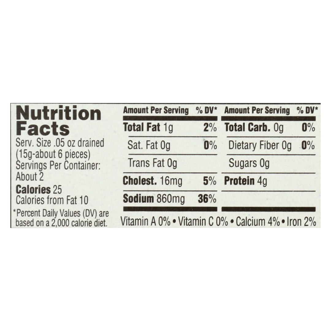 Season Flat Anchovies In Olive Oil - Case Of 12 - 2 Oz - Maras Green