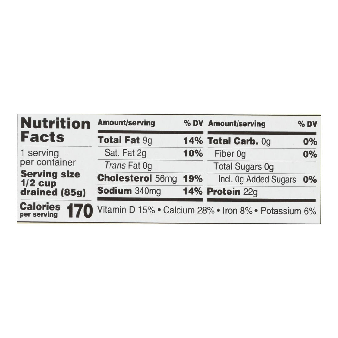 Season Sardines In Water - Case Of 12 - 4.375 Oz - Maras Green