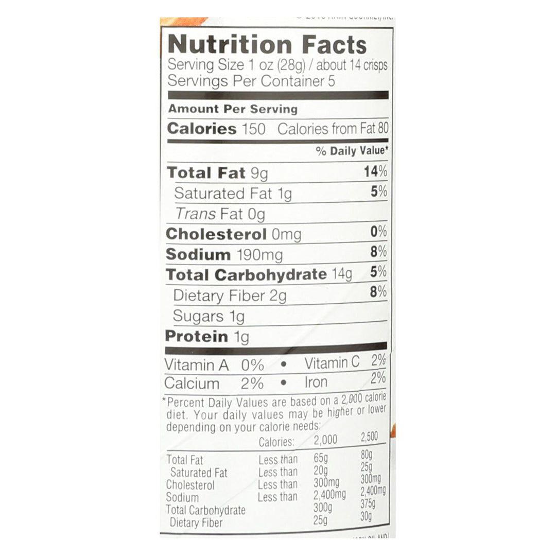 Sensible Portions, Garden Veggie Chips, Cheddar Cheese - Case Of 12 - 5 Oz - Maras Green