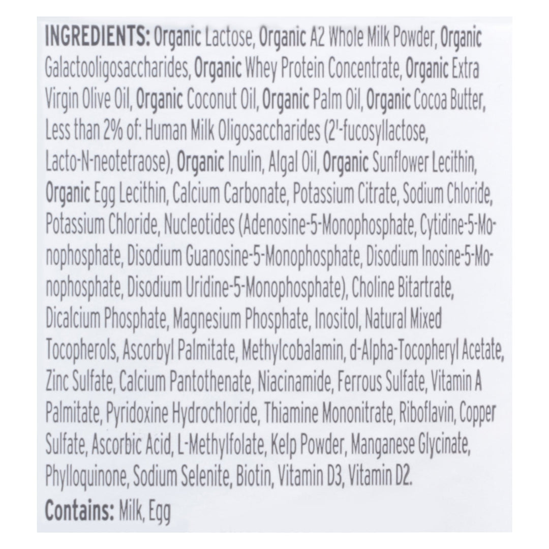 Serenity Kids - Formula Todd.a2 Whole Milk - 1 Each - 21 Oz - Maras Green