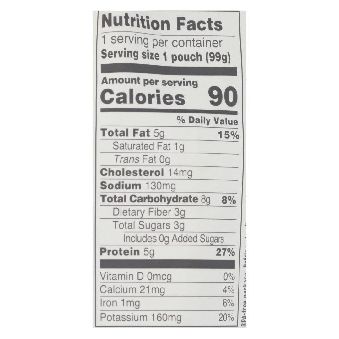 Serenity Kids Llc - Pouch Chic Pea Carrot - Case Of 6 - 3.5 Oz - Maras Green