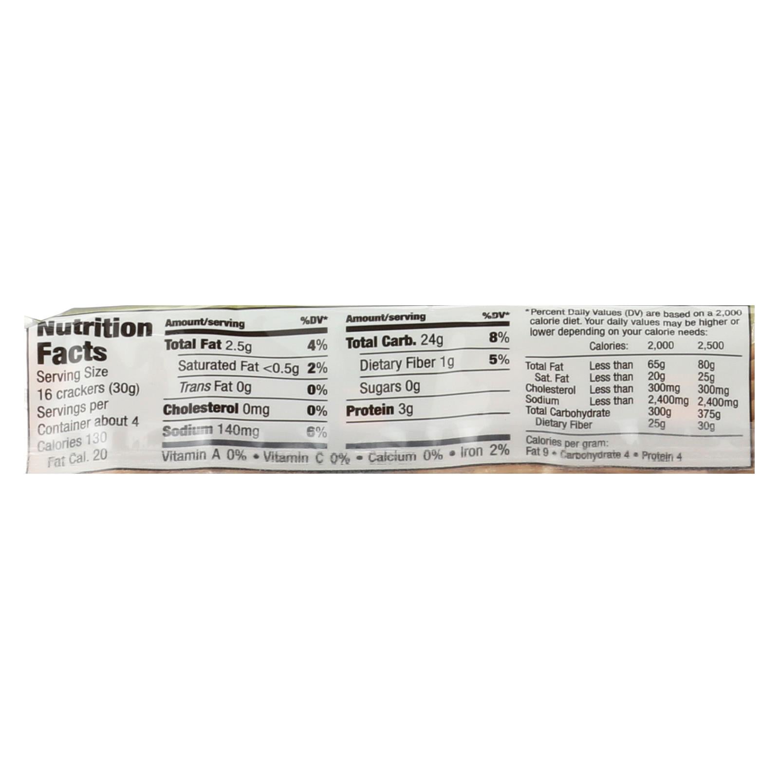 Sesmark Foods Rice Thins - Sesame - Case Of 12 - 4.25 Oz. - Maras Green