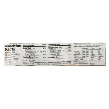 Sesmark Foods Rice Thins - Sesame - Case Of 12 - 4.25 Oz. - Maras Green