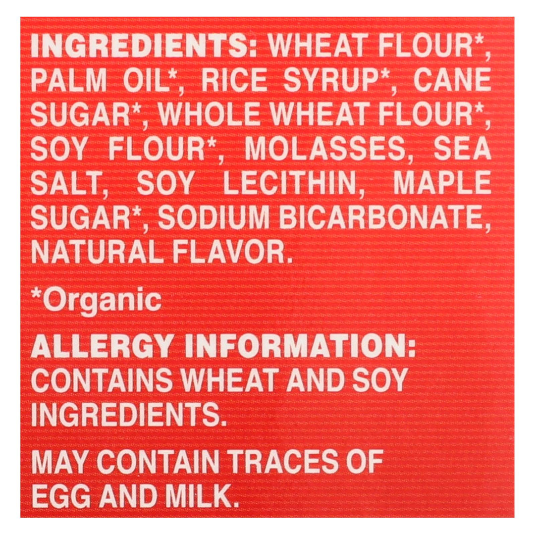 Shady Maple Farms Organic Maple Waffle Cookie - Case Of 8 - 8.5 Oz. - Maras Green