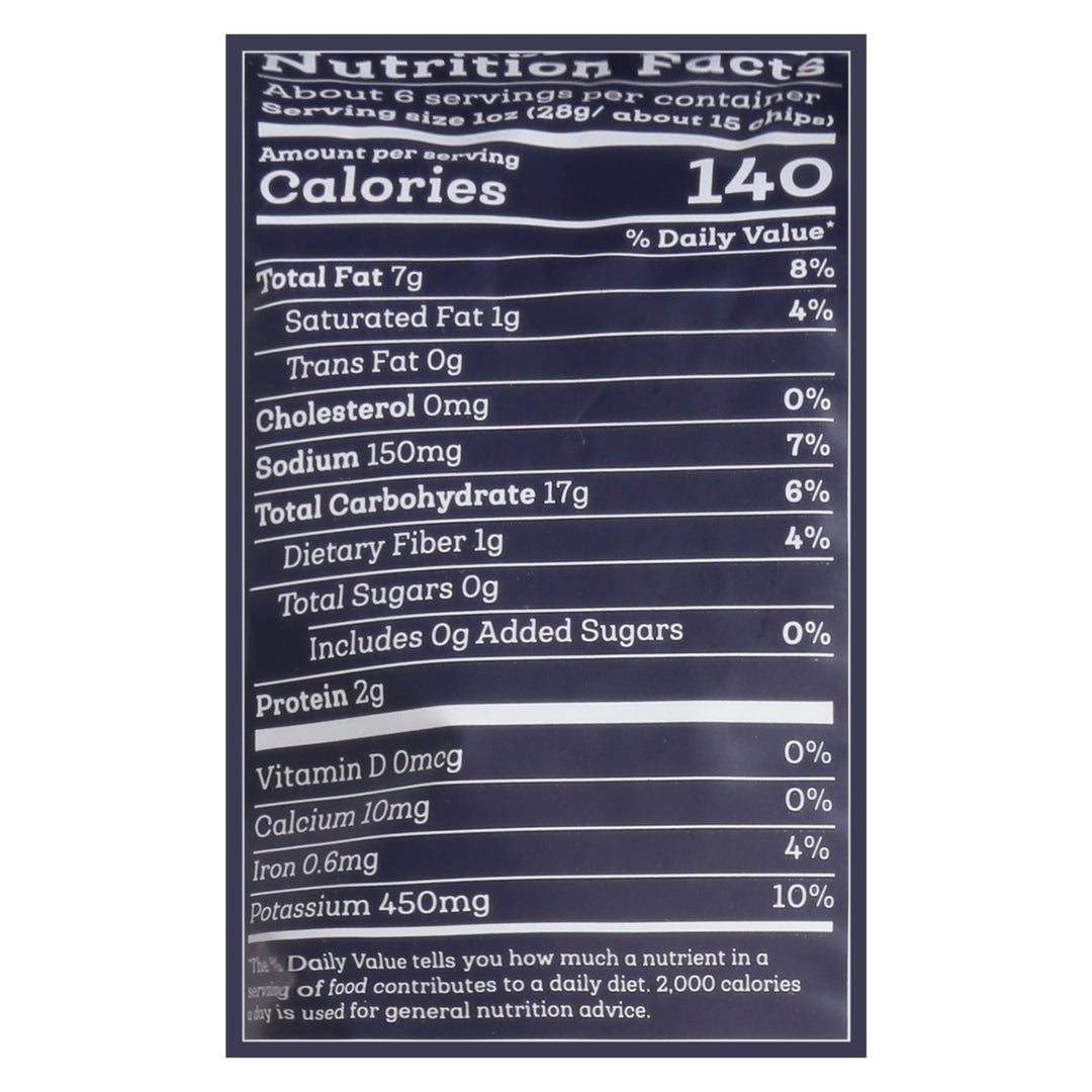 Siete - Kettle Chip Chile Lime - Case Of 6 - 5.5 Oz - Maras Green