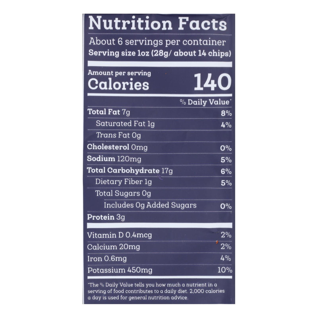 Siete - Kettle Chip Fuego - Case Of 6 - 5.5 Oz - Maras Green