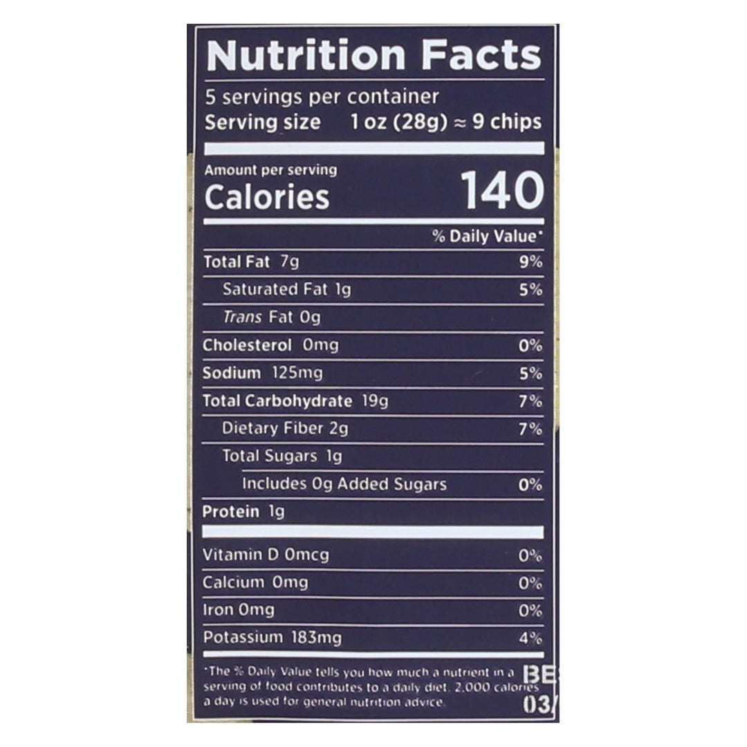 Siete Tortilla Chip - Lime - Case Of 12 - 5 Oz - Maras Green