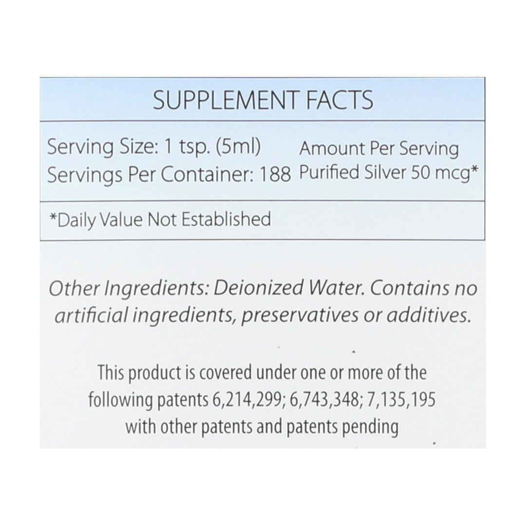 Silver Biotics - Supplmnt Dly Imun Sup Vlu - 1 Each 1 - 32 Fz - Maras Green