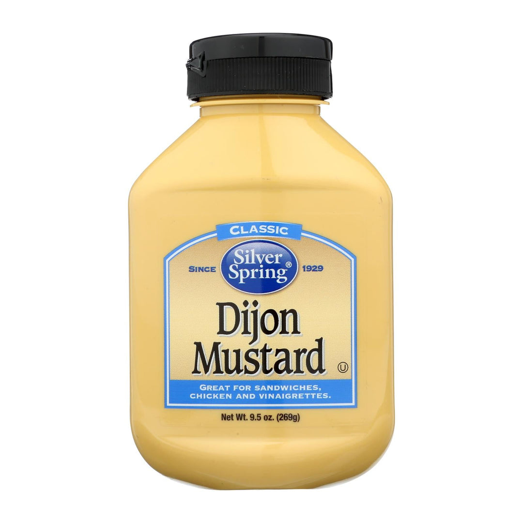 Silver Spring Mustard - Dijon - Squeeze - Case Of 9 - 9.5 Oz - Maras Green