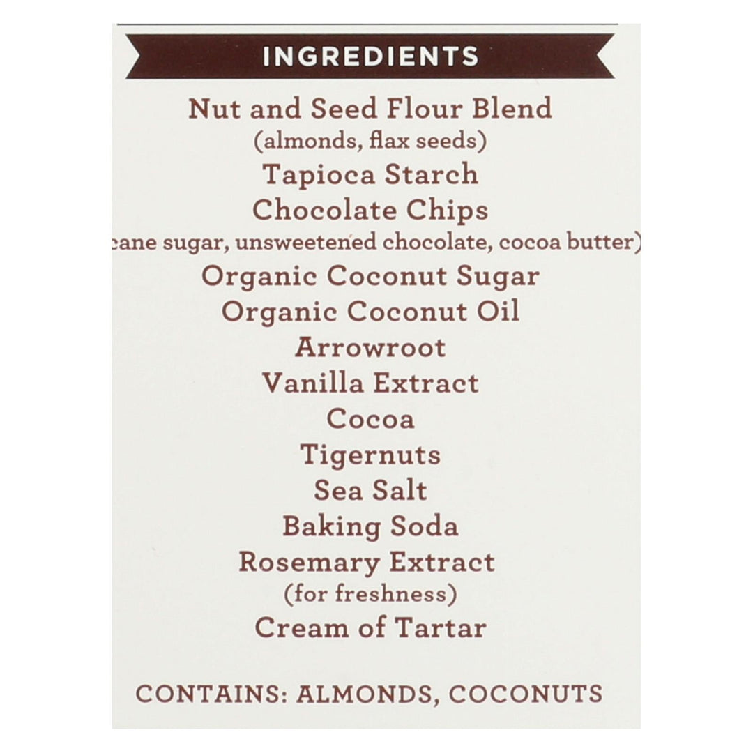 Simple Mills Cookies - Crunchy Double Chocolate - Case Of 6 - 5.5 Oz - Maras Green