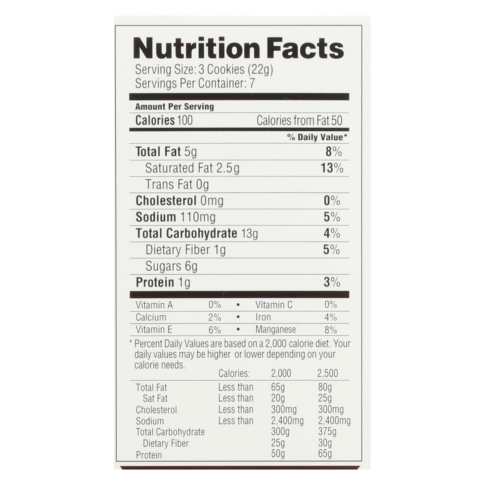 Simple Mills Cookies - Crunchy Double Chocolate - Case Of 6 - 5.5 Oz - Maras Green
