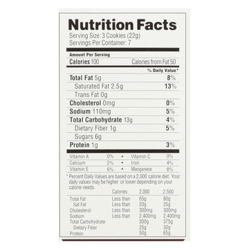 Simple Mills Cookies - Crunchy Double Chocolate - Case Of 6 - 5.5 Oz - Maras Green