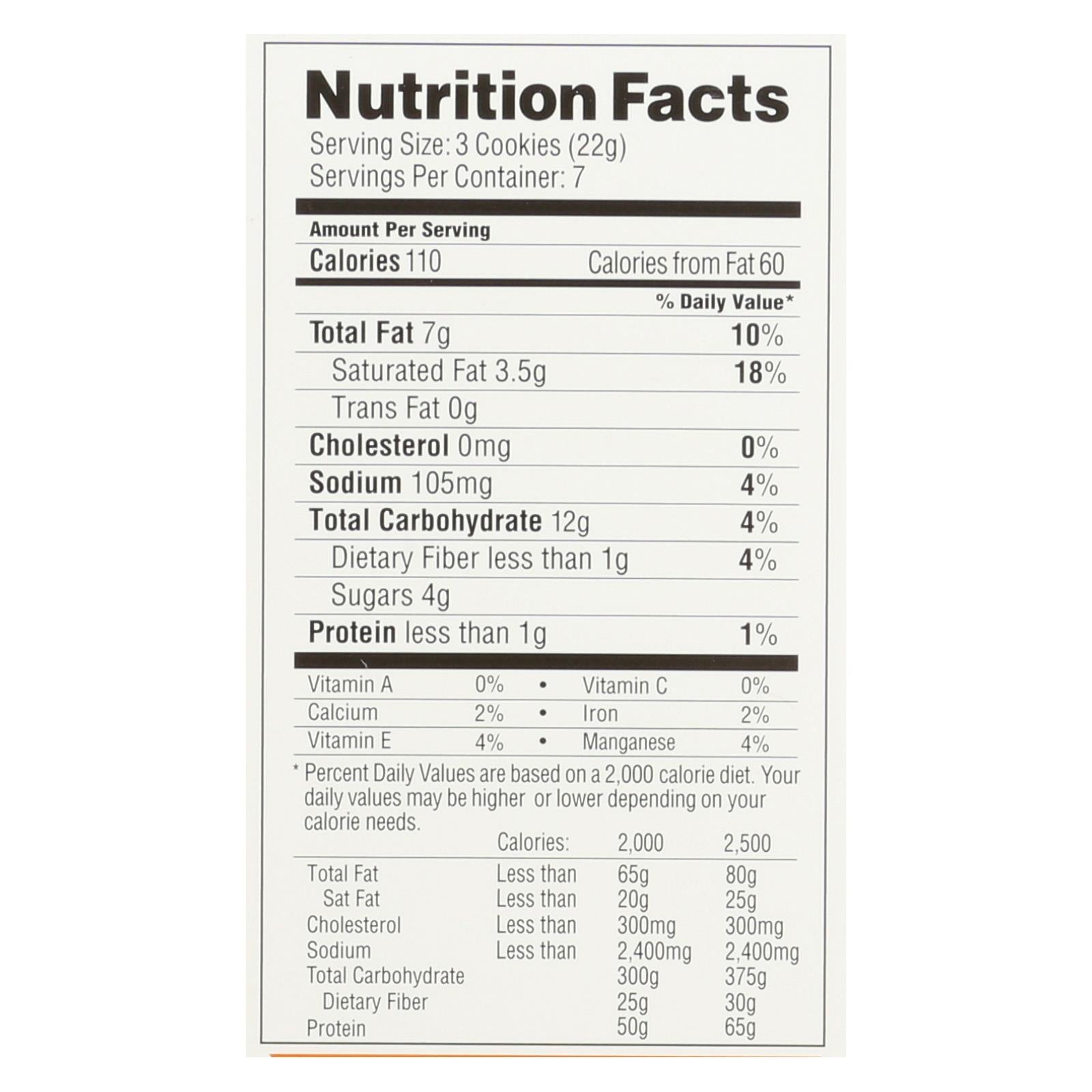 Simple Mills Cookies - Crunchy Toasted Pecan - Case Of 6 - 5.5 Oz - Maras Green