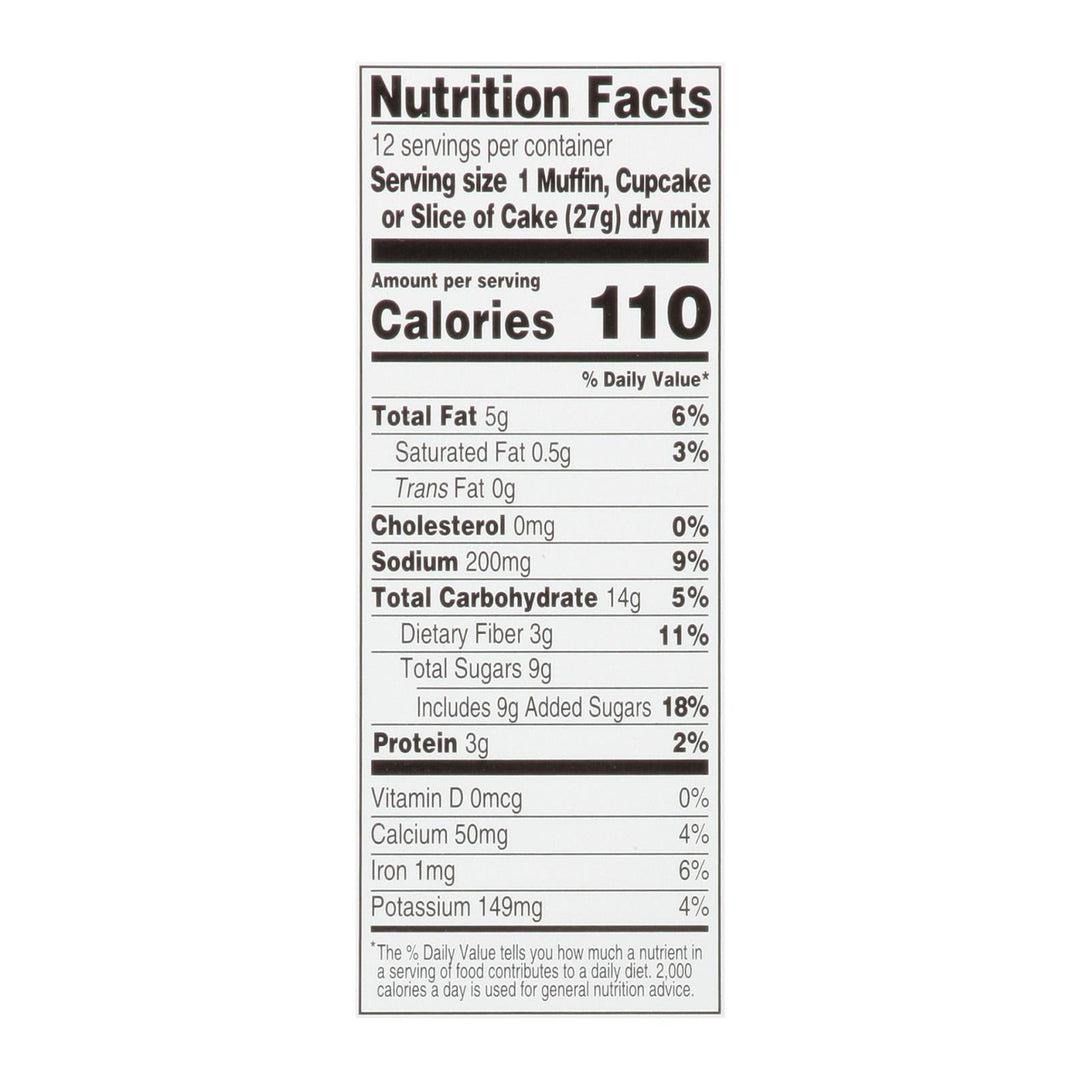 Simple Mills - Mix Chocolate Muffin Cake - Case Of 6 - 11.2 Oz - Maras Green