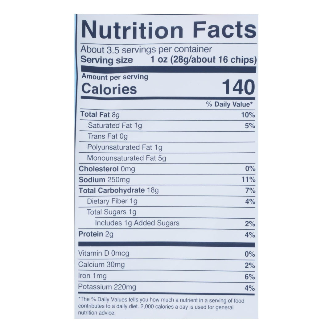 Simply 7 - Chips Quinoa Cheddar - Case Of 8 - 3.5 Oz - Maras Green