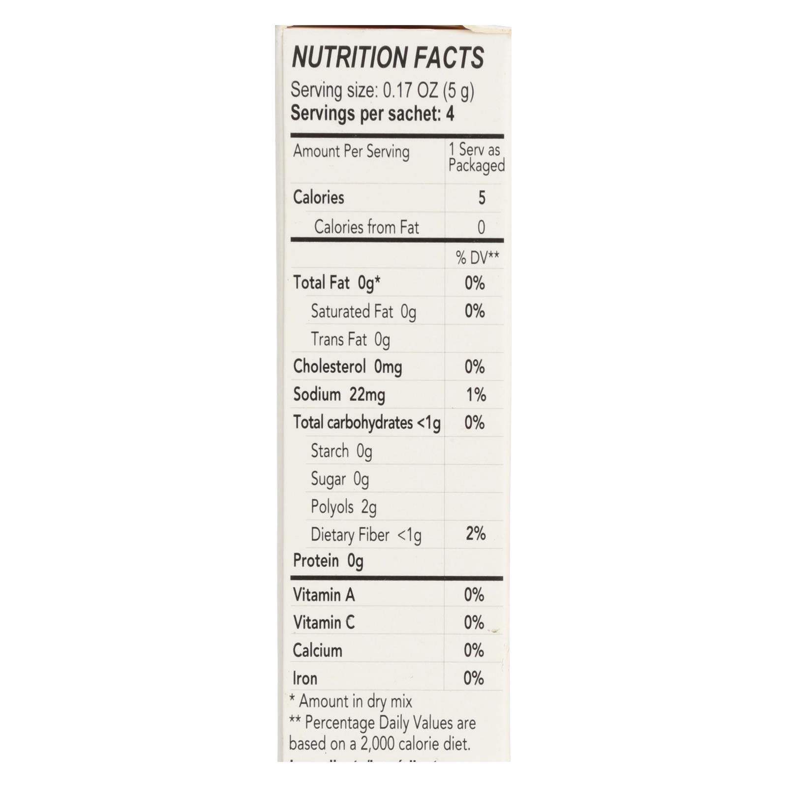 Simply Delish Natural Jel Dessert - Orange - Case Of 6 - 1.6 Oz. - Maras Green