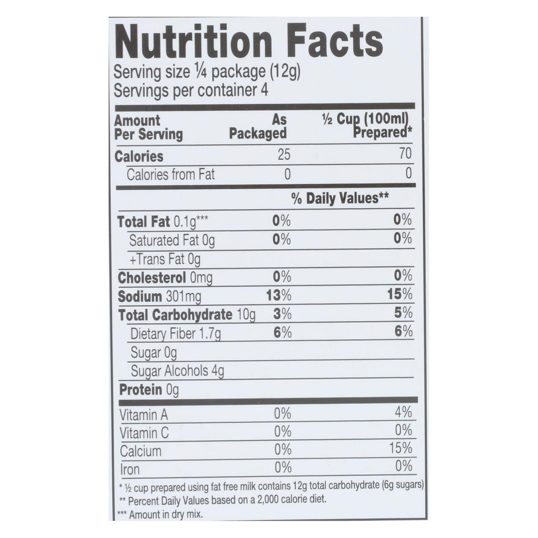 Simply Delish - Pudding Mix Strawberry - Case Of 6 - 1.7 Oz - Maras Green