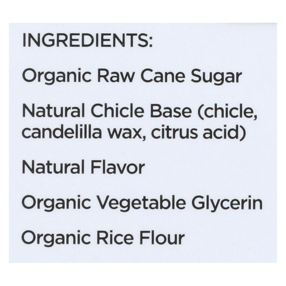 Simply Gum All Natural Gum - Cinnamon - Case Of 12 - 15 Count - Maras Green