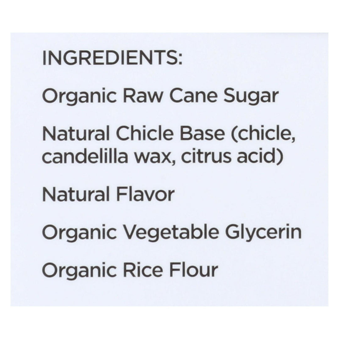 Simply Gum All Natural Gum - Fennel Licorice - Case Of 12 - 15 Count - Maras Green