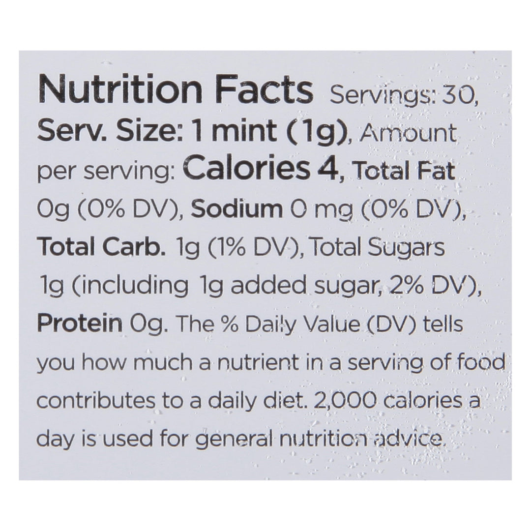 Simply Gum - Mints Meyer Lemon - Case Of 6 - 1.1 Ounces - Maras Green