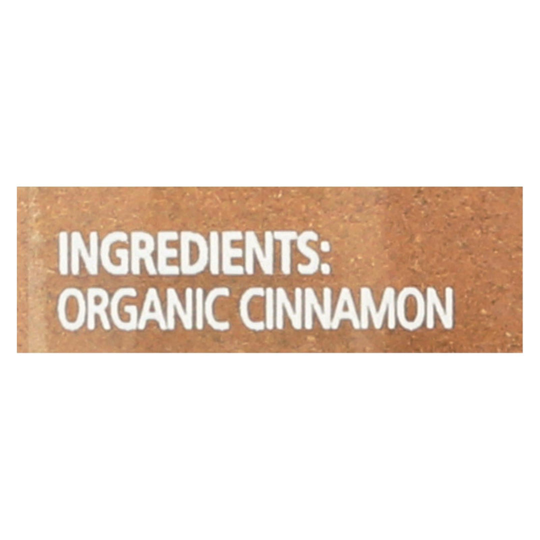 Simply Organic Ground Ceylon Cinnamon - Case Of 6 - 2.08 Oz. - Maras Green