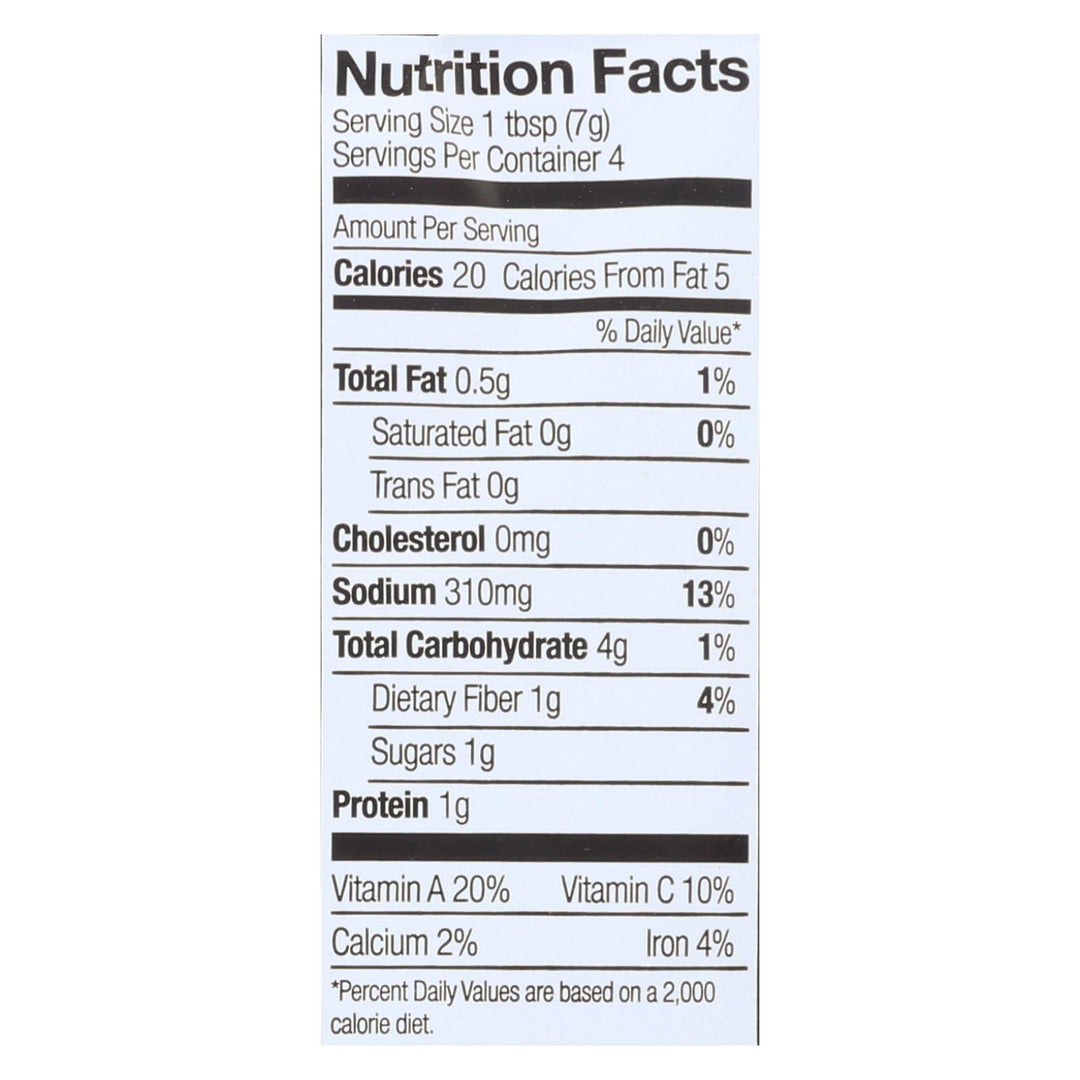 Simply Organic Mild Taco Seasoning Mix - Case Of 12 - 1 Oz. - Maras Green