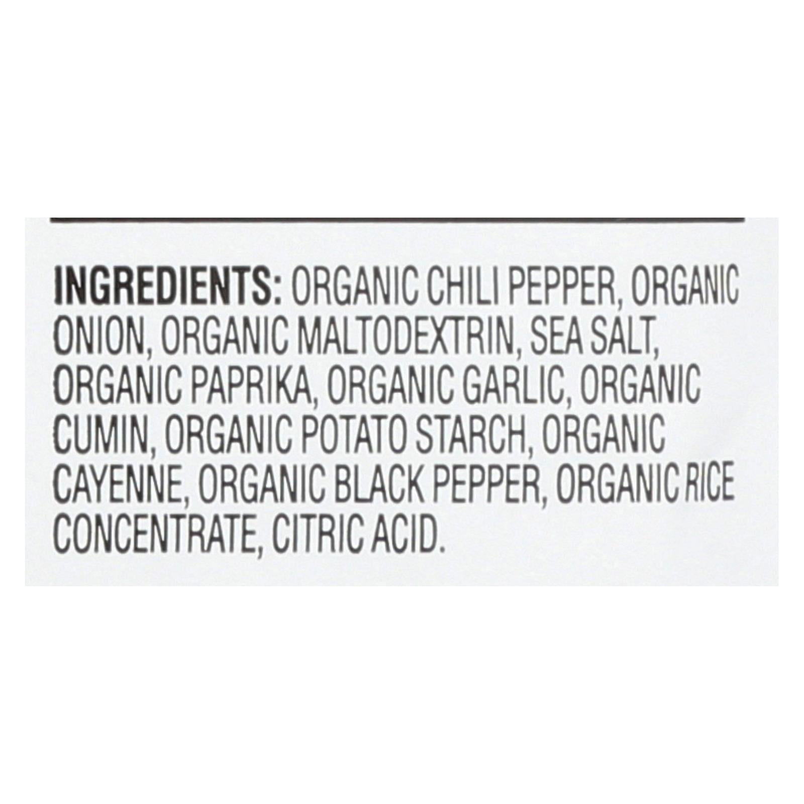 Simply Organic Spicy Taco Seasoning Mix - Case Of 12 - 1.13 Oz. - Maras Green